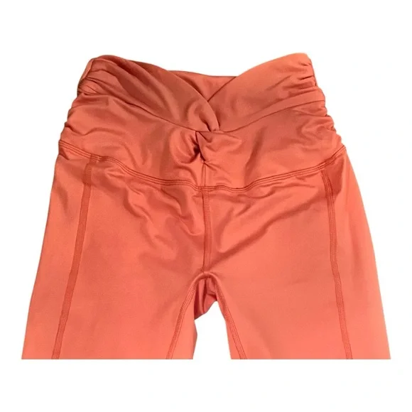 FP Movement High-Rise Ankle Breathe Deeper Leggings Size S Crush Blush/Peach NWT - Picture 6 of 11
